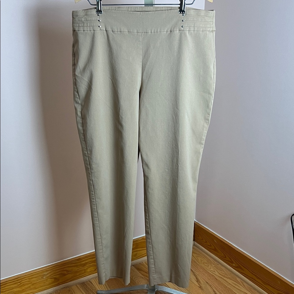 JM Collection Tan Women's Trousers